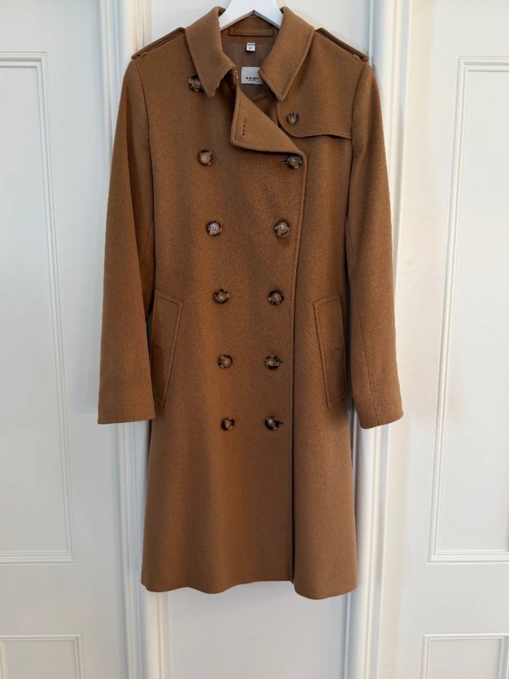 Burberry Wool & Cashmere Trench Coat